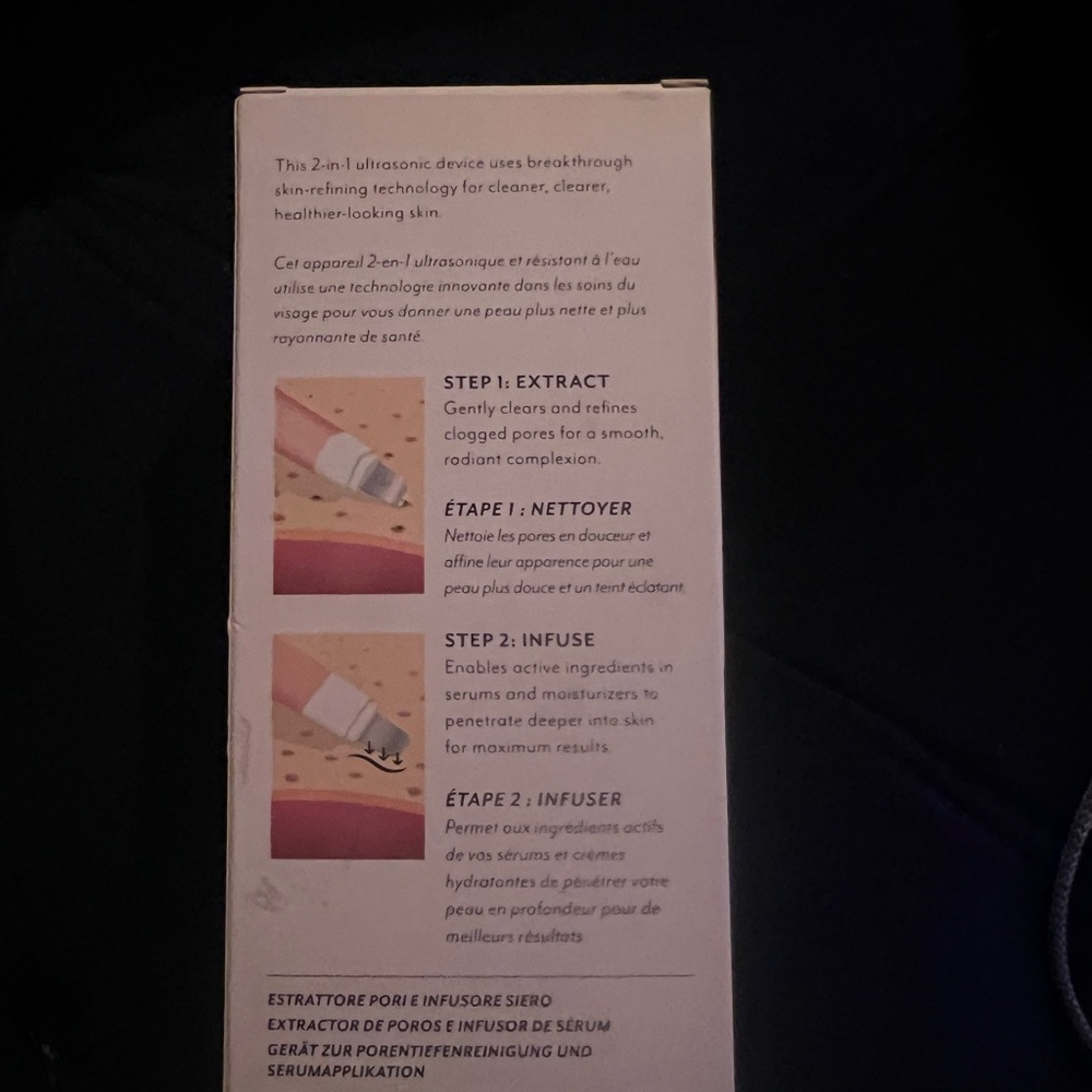 Dermaflash Dermapore Pore Extractor in Pink - Picture 2 of 6